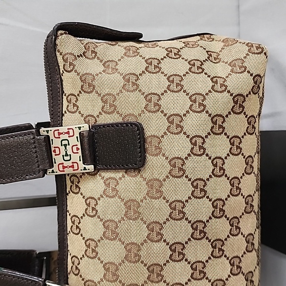 ✨️GUCCI GG Canvas Web Sherry Line Handbag - Picture 3 of 16